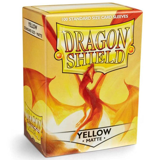 Sleeves - Dragon Shield - Box 100 - Yellow