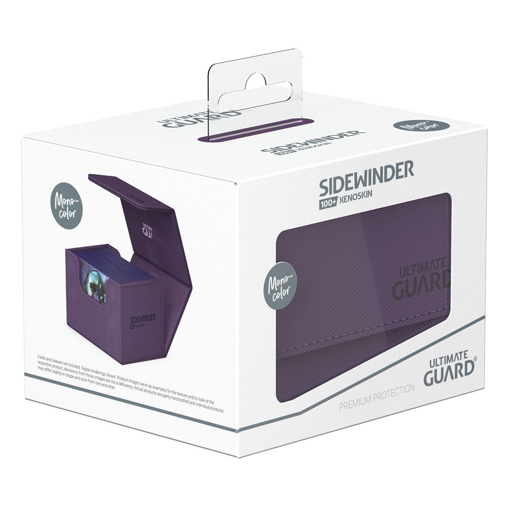 Ultimate Guard Sidewinder 100+ Xenoskin Monocolor Purple Deck Box