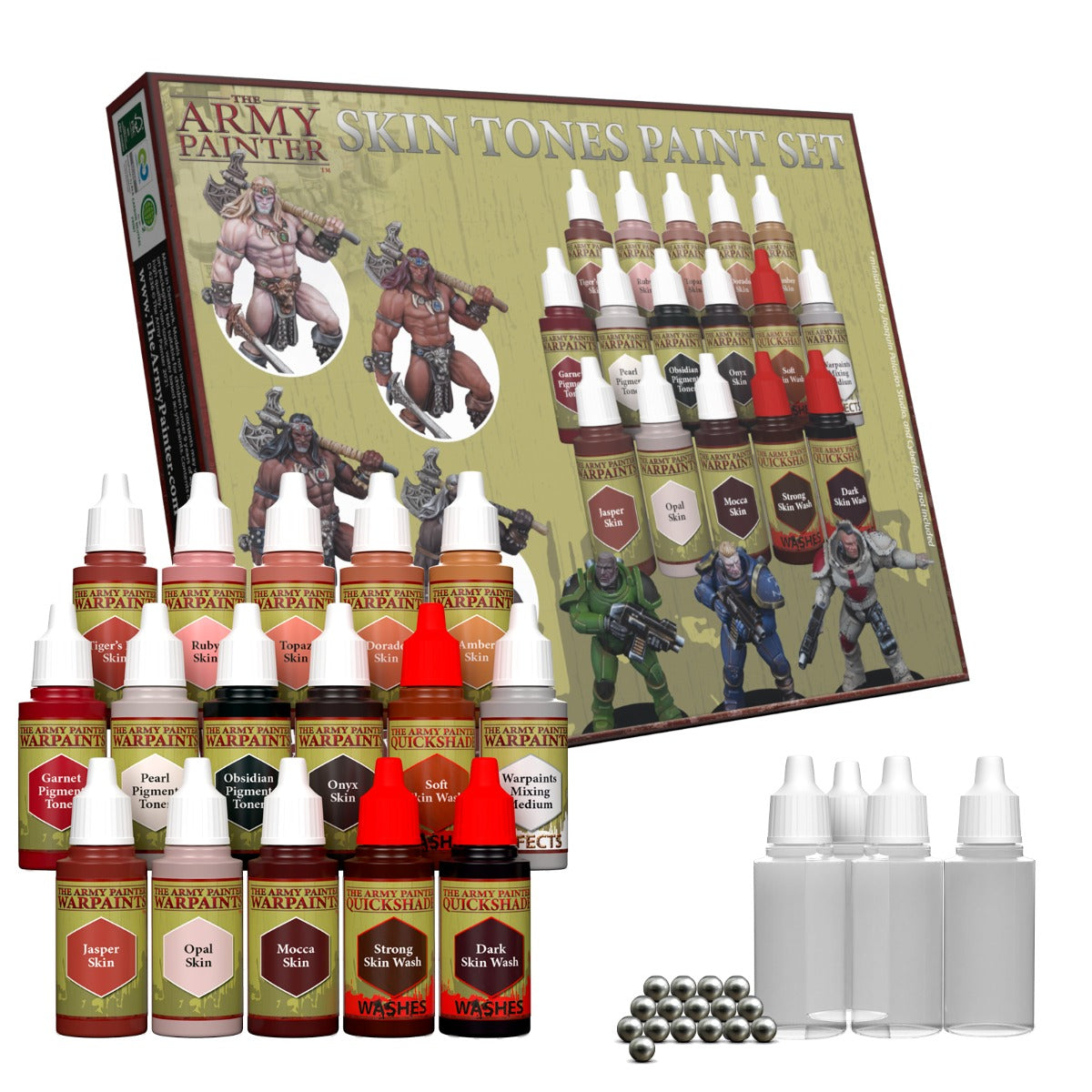 Army Painter Paint Set - Skin Tones Set