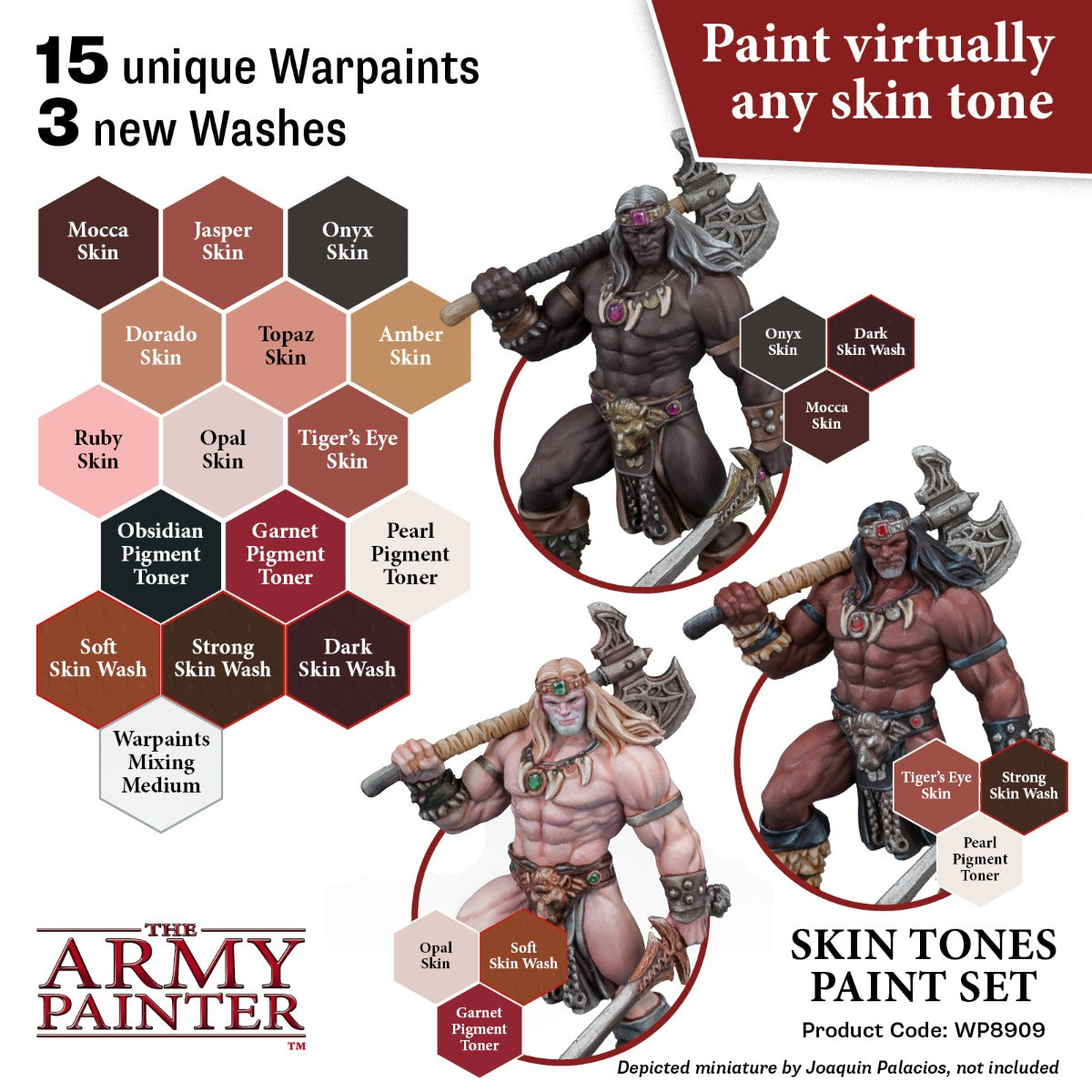 Army Painter Paint Set - Skin Tones Set