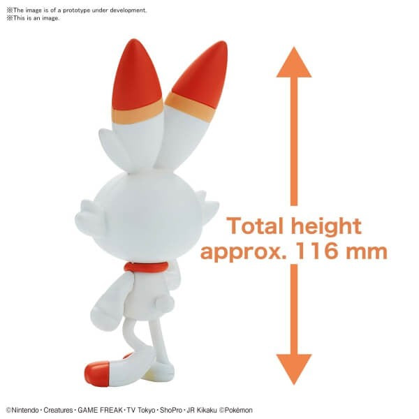 POKEMON - POKEMON MODEL KIT QUICK!! 05 - SCORBUNNY