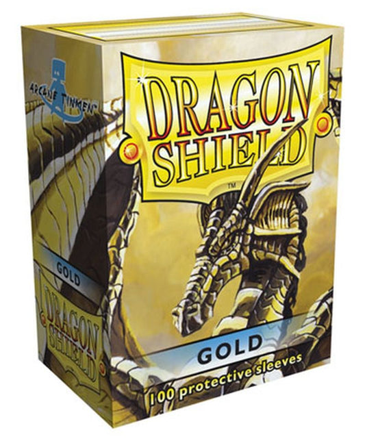 Sleeves - Dragon Shield - Box 100 - Gold