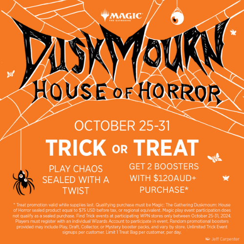 Halloween Duskmourn Trick or Treat @ Gaming Grounds Bentleigh East