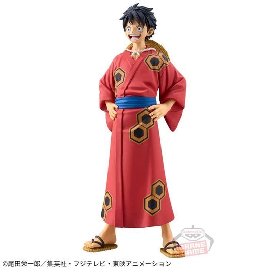 ONE PIECE - DXF THE GRANDLINE SERIES WANOKUNI - MONKEY D. LUFFY (YUKATA VER.)