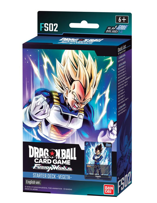 Dragon Ball Super Card Game Fusion World Starter Deck Vegeta [FS02]