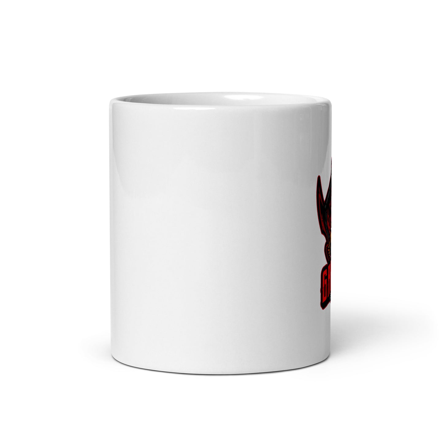 Gaming Grounds White glossy mug