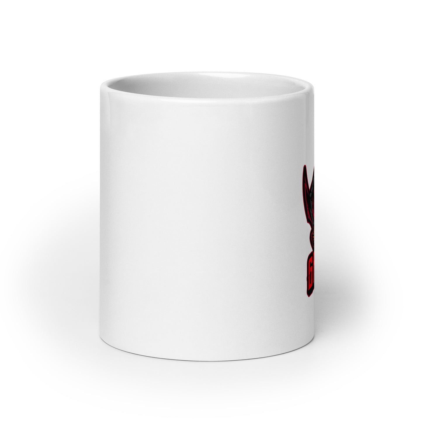 Gaming Grounds White glossy mug