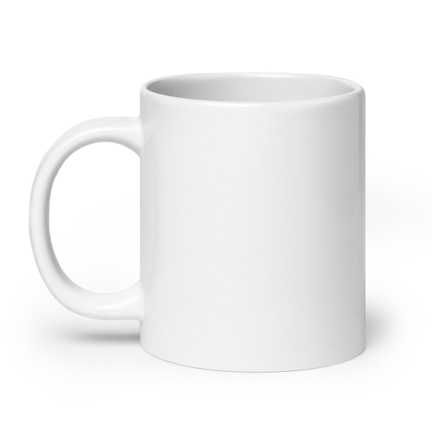 Gaming Grounds White glossy mug